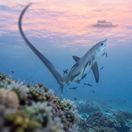 Dawn at Monad Shoal: Diving Malapascua for Its Reliable Thresher Sharks