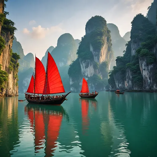 Halong junk boat cruises: an immersive journey through Vietnam’s marine wonders