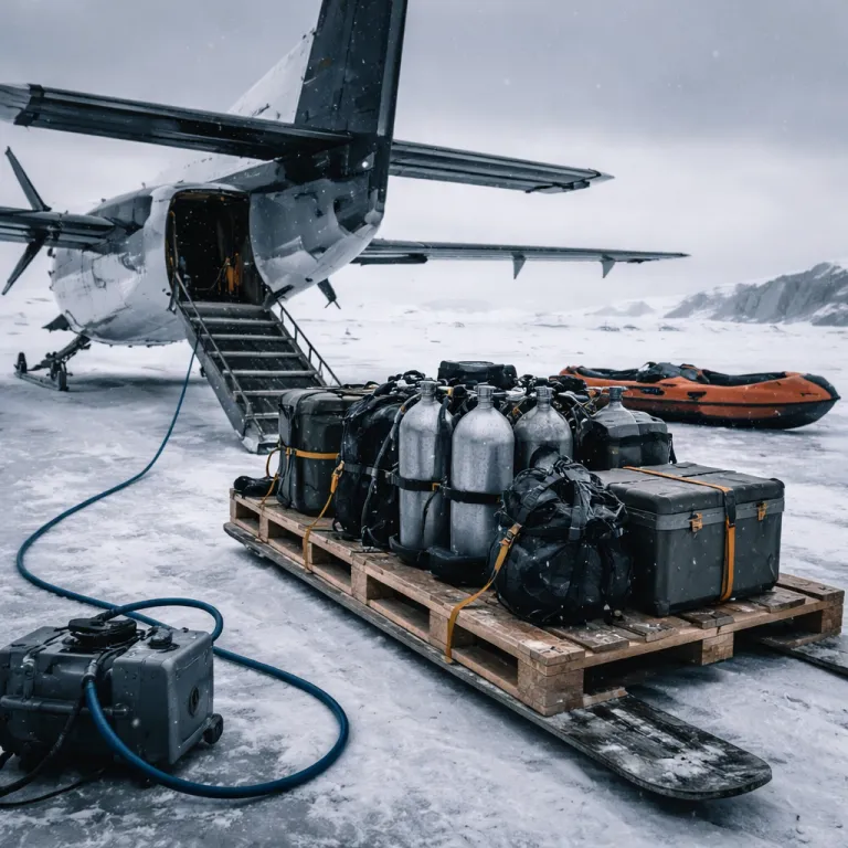 Airports in Antarctica for divers and polar travelers: how polar air gateways shape marine expeditions