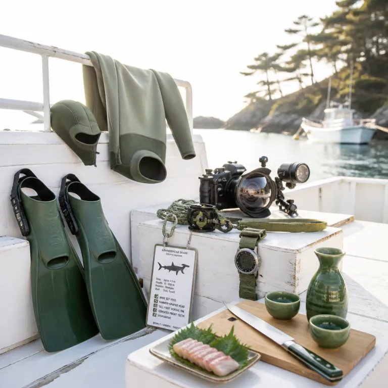 Sake, Sashimi, and Hammerheads: A Culinary Dive Trip Through Japan's Izu Peninsula